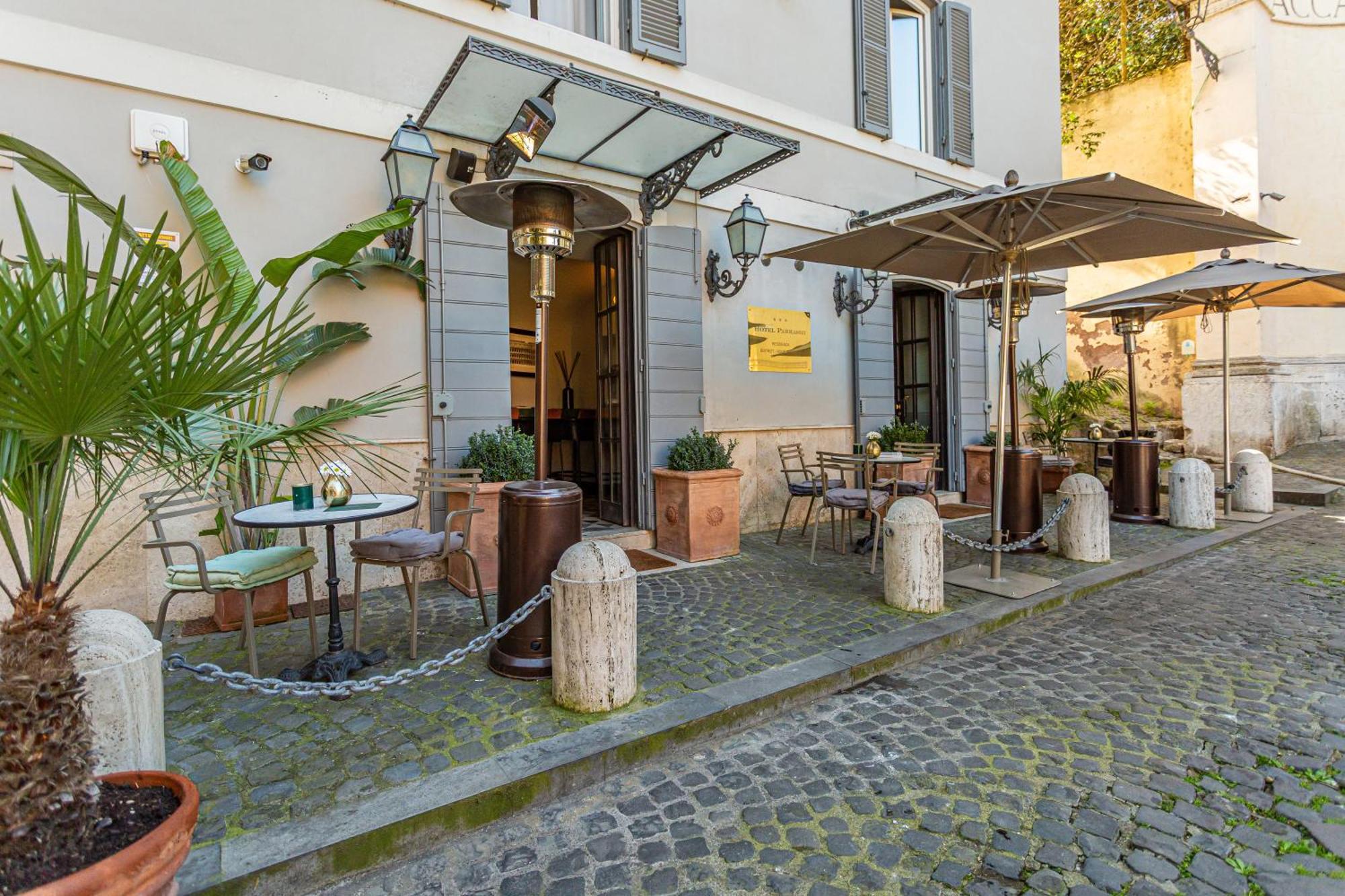 Hotel Parrasio Rome Bagian luar foto